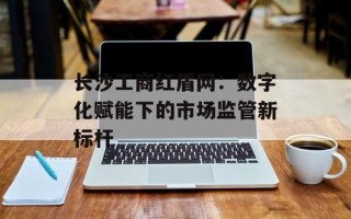 长沙工商红盾网：数字化赋能下的市场监管新标杆