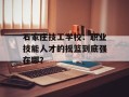 石家庄技工学校：职业技能人才的摇篮到底强在哪？