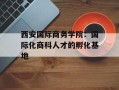 西安国际商务学院：国际化商科人才的孵化基地
