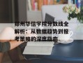 郑州华信学院分数线全解析：从数据趋势到报考策略的深度指南