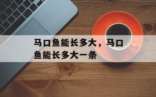 马口鱼能长多大，马口鱼能长多大一条