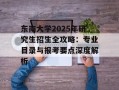 东南大学2025年研究生招生全攻略：专业目录与报考要点深度解析