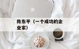 陈东平（一个成功的企业家）