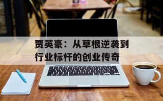 贾英豪：从草根逆袭到行业标杆的创业传奇