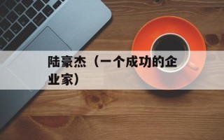 陆豪杰（一个成功的企业家）