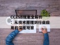 CCZSB现象全解析：从技术原理到行业应用的深度观察