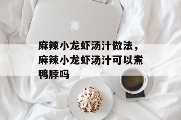 麻辣小龙虾汤汁做法，麻辣小龙虾汤汁可以煮鸭脖吗-第1张图片-