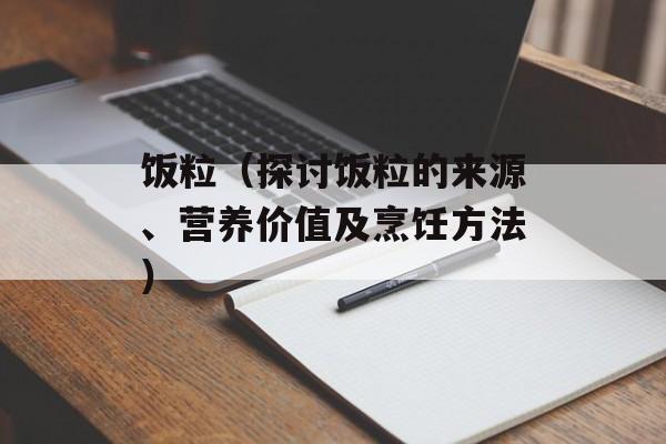 饭粒（探讨饭粒的来源、营养价值及烹饪方法）-第1张图片-