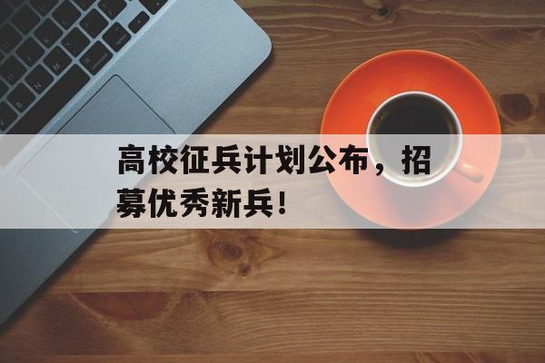 高校征兵计划公布，招募优秀新兵！-第1张图片-