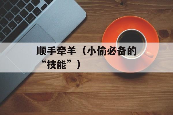 顺手牵羊（小偷必备的“技能”）-第1张图片-