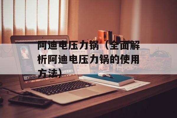 阿迪电压力锅（全面解析阿迪电压力锅的使用方法）-第1张图片-