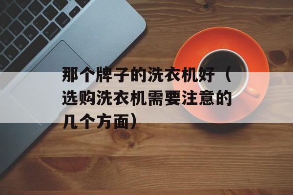 那个牌子的洗衣机好（选购洗衣机需要注意的几个方面）-第1张图片-