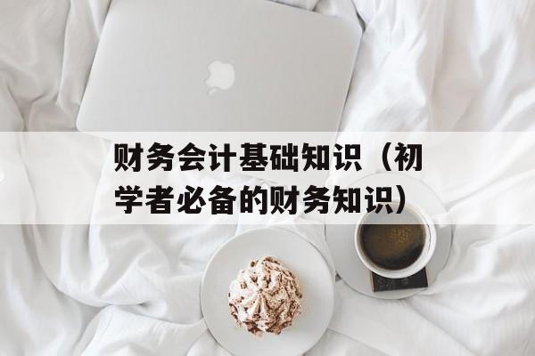 财务会计基础知识（初学者必备的财务知识）-第1张图片-