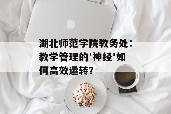 湖北师范学院教务处：教学管理的'神经'如何高效运转？-第1张图片-